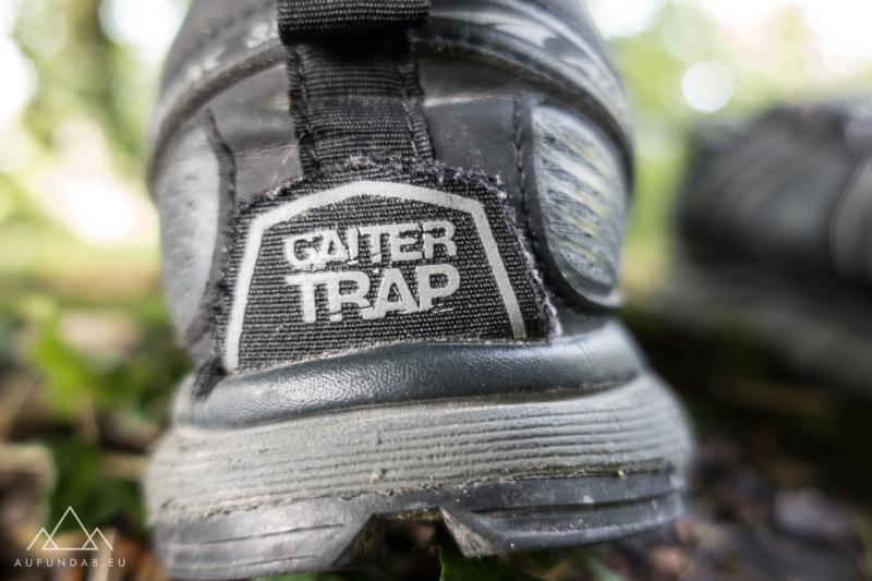 Gaiter Trap am Altra Lone Peak 3.5