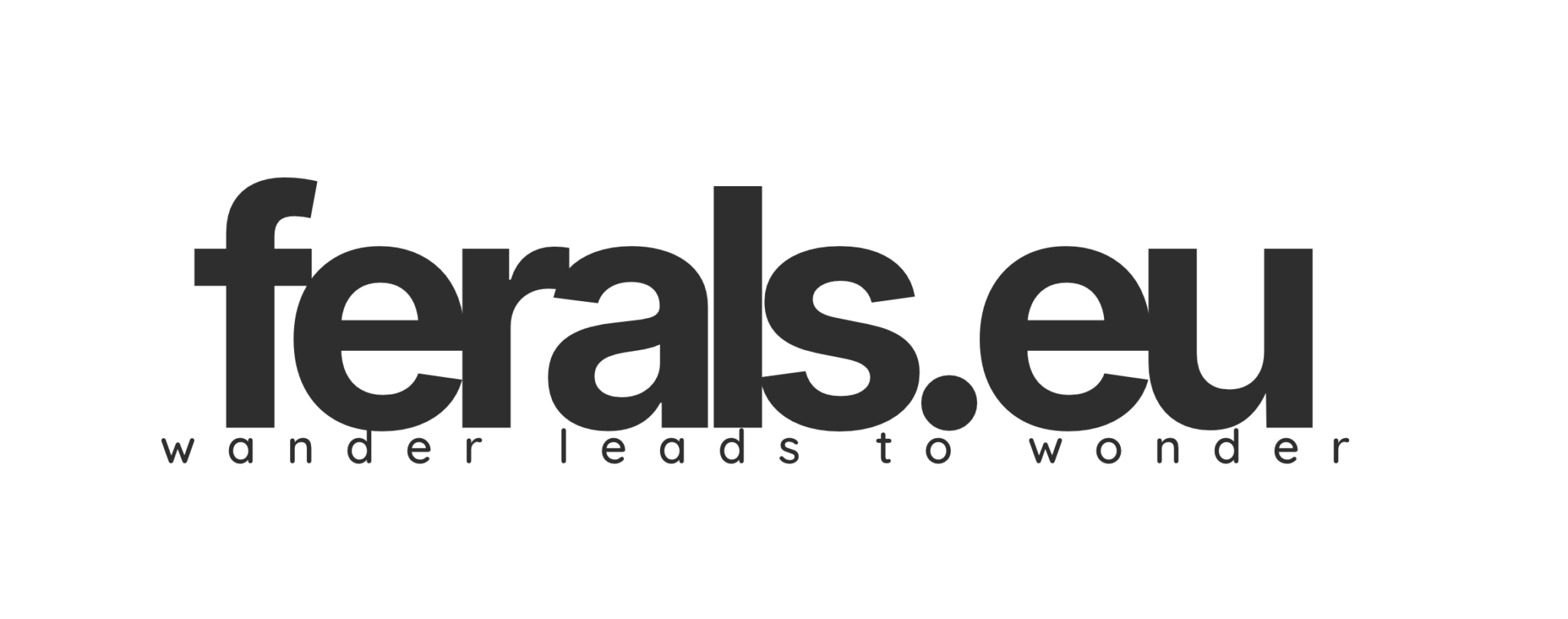 ferals.eu ferals.eu Logo - ferals.eu - wander leads to wonder